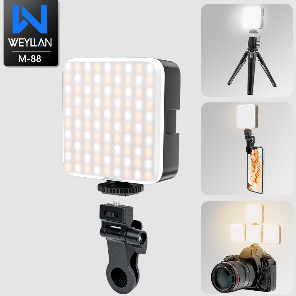 Photography Lighting Brands - WEYLLAN M-88 2000mAh Luce video a
