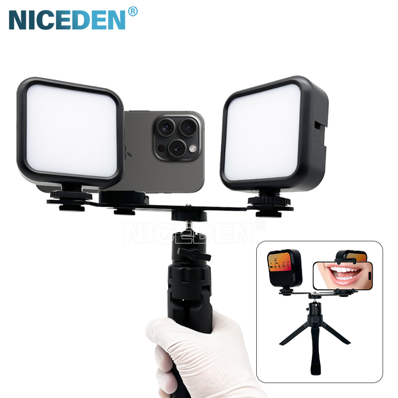 Photography Lighting Handheld - Torcia portatile Niceden per fotografia dentale,