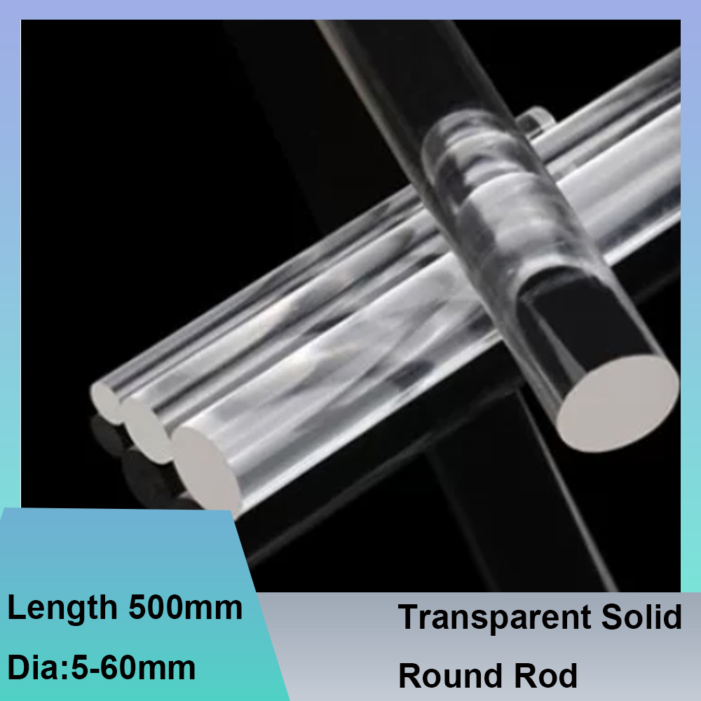 Photography Lighting Guides - Barra tonda trasparente da 500 mm