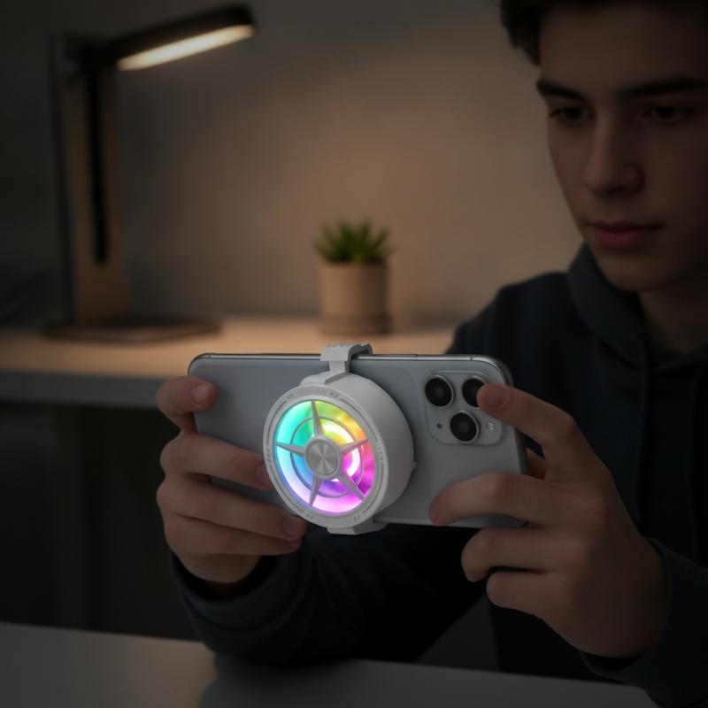 Photography Lighting Game - Ventola di Raffreddamento per Telefono con