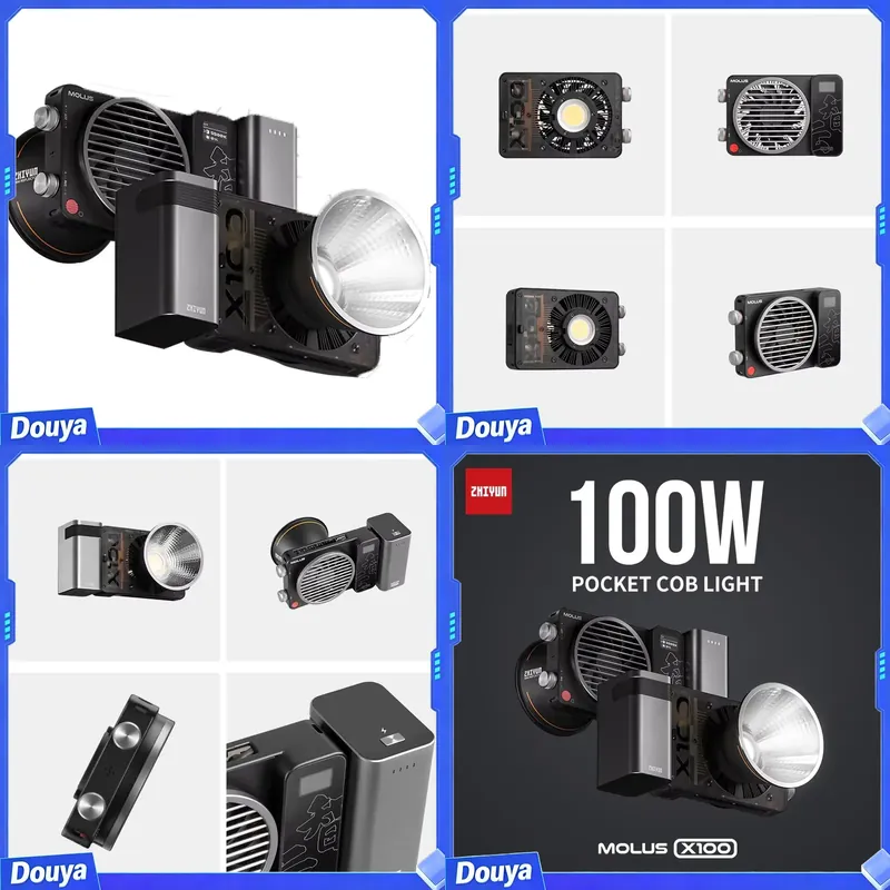 Photography Lighting Handheld - ZHIYUN Molus X100 Luce LED COB