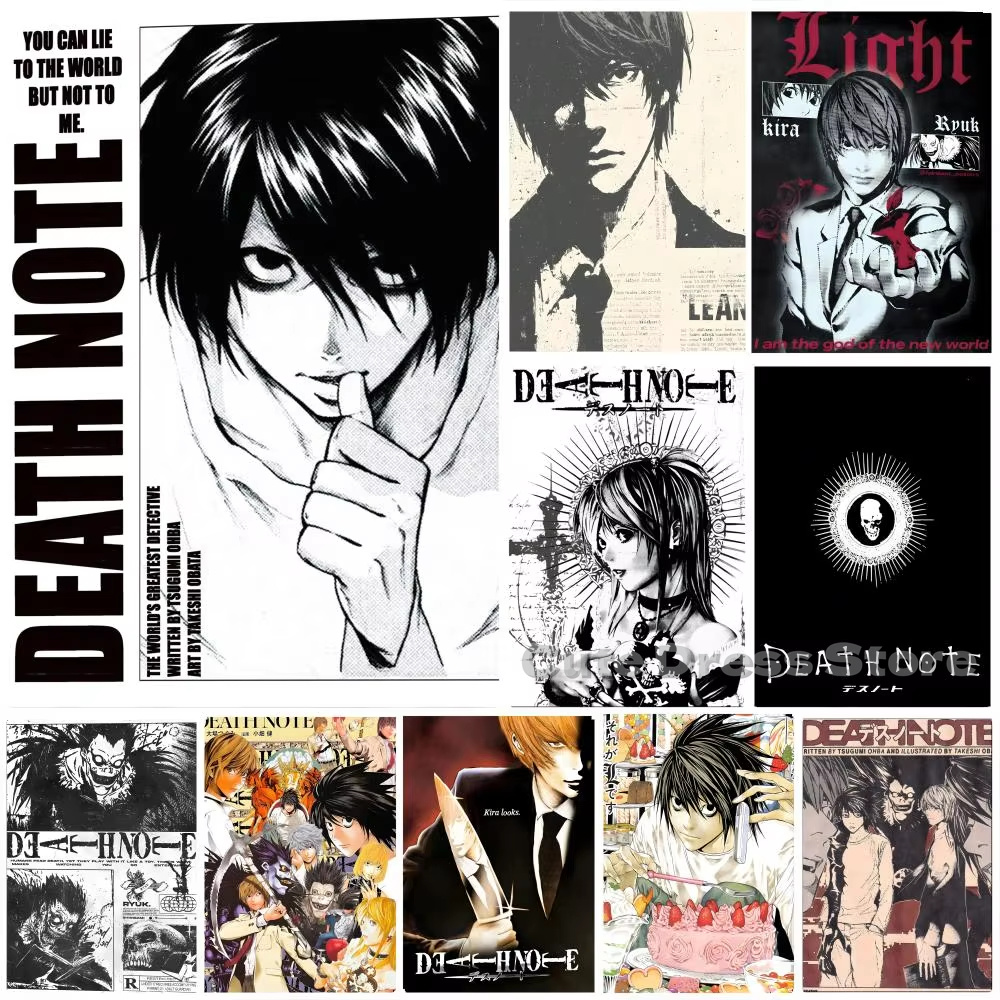 Photography Lighting Game - Stampa su tela Death Note senza