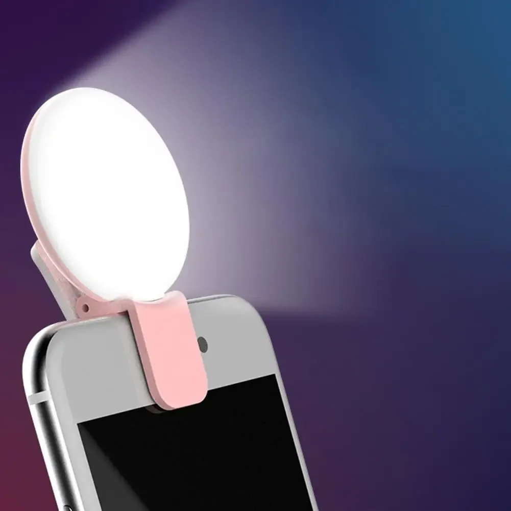 Photography Lighting Description - Luce ad anello per selfie a