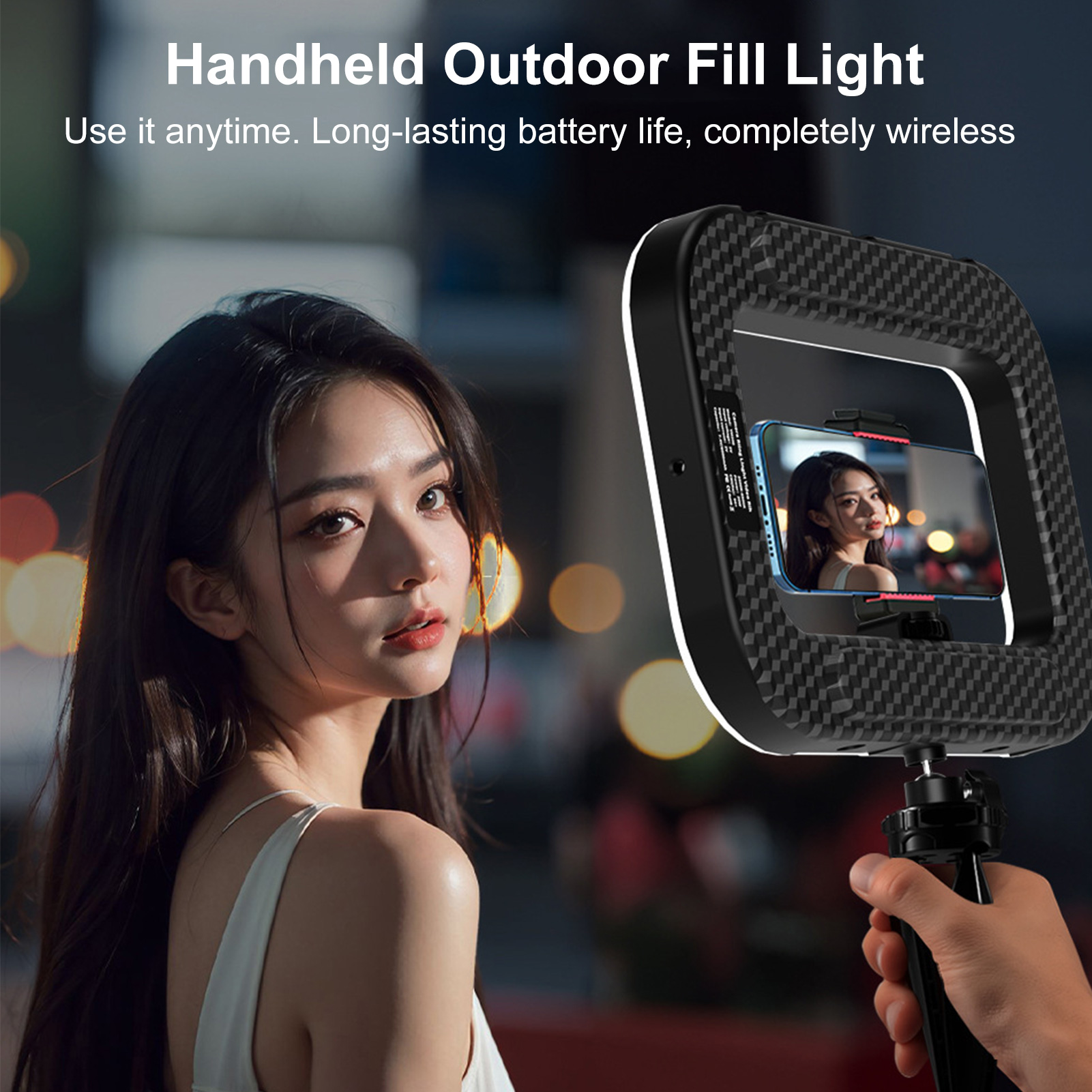 Luce Ricaricabile per Cellular - Photography Lighting Handheld recensione e prezzo
