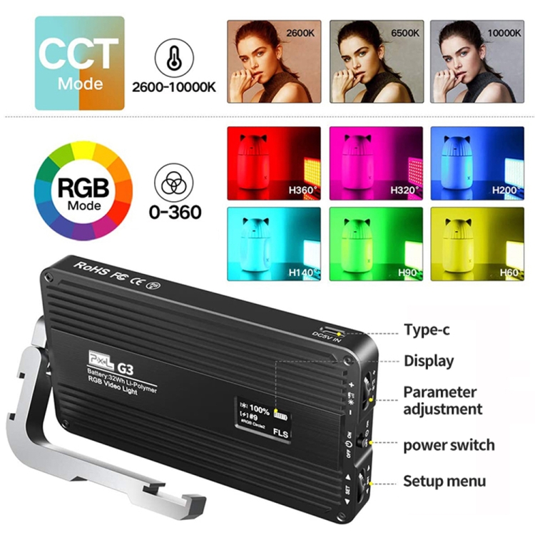 Luce RGB a Pannello Piatto Pix - Photography Lighting Handheld recensione e prezzo