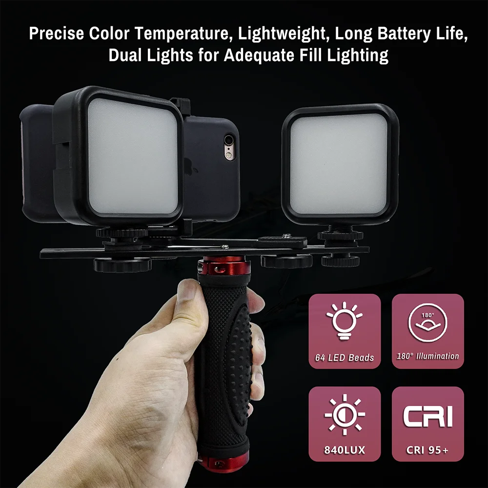 Luce per fotografia dentale La - Photography Mobile Lighting recensione e prezzo