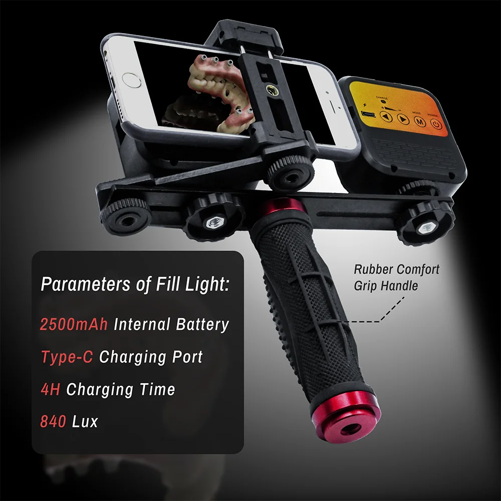 Luce per fotografia dentale La - Photography Mobile Lighting recensione e prezzo