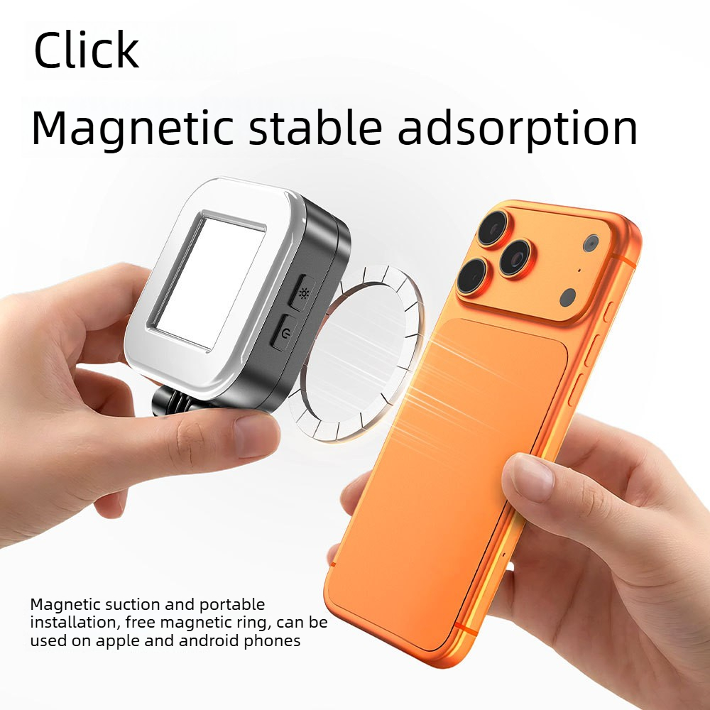 Luce selfie magnetica ricarica - Photography Lighting Brands recensione e prezzo