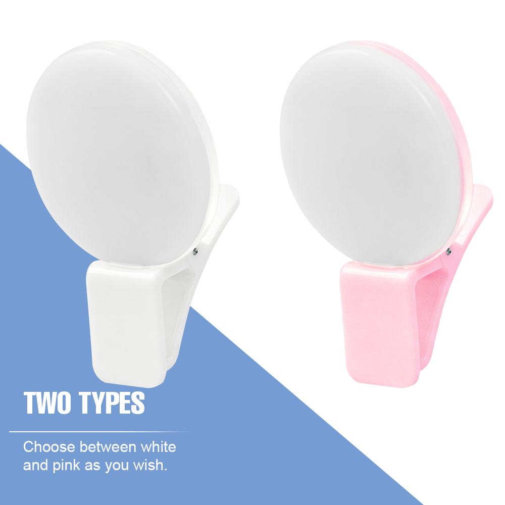 Luce LED a Clip per Selfie, 3  - Photography Lighting Description recensione e prezzo