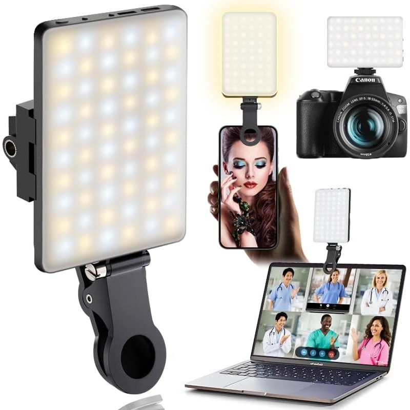Luce LED Portatile a Clip per  - Photography Lighting Description recensione e prezzo