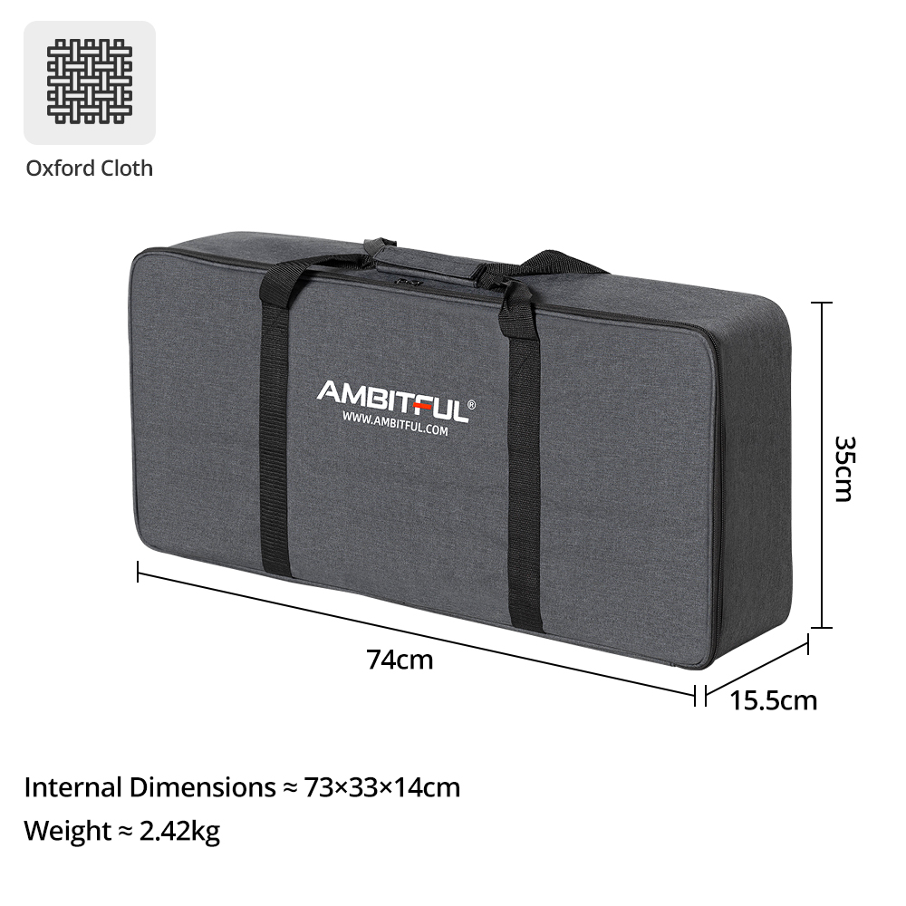 AMBITFUL Nuova Borsa da Traspo - Photography Lighting Kit Portable recensione e prezzo