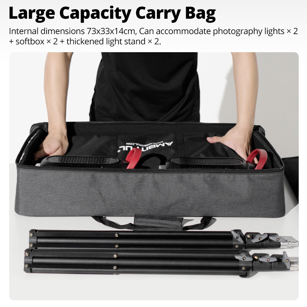 AMBITFUL Nuova Borsa da Traspo - Photography Lighting Kit Portable recensione e prezzo