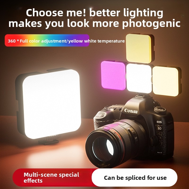 Luce tascabile RGB Luce di rie - Photography Lighting Game recensione e prezzo
