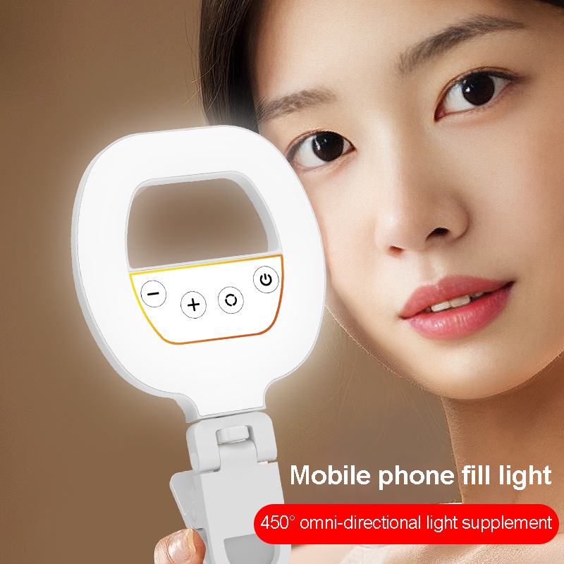Luce LED ricaricabile, anello  - Photography Mobile Lighting recensione e prezzo