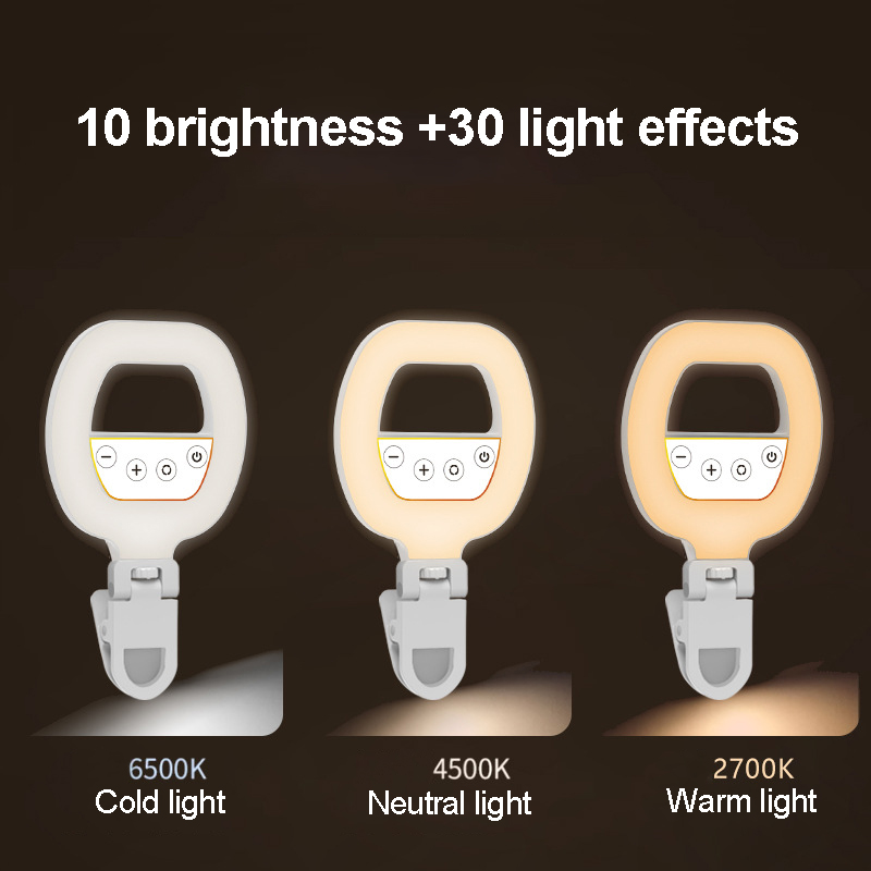 Luce LED ricaricabile, anello  - Photography Mobile Lighting recensione e prezzo