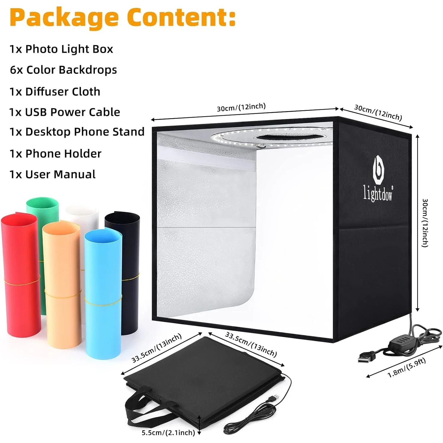 Lightdow Scatola fotografica d - Photography Lighting Kit Portable recensione e prezzo