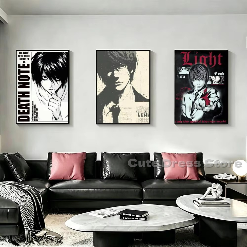 Stampa su tela Death Note senz - Photography Lighting Game recensione e prezzo
