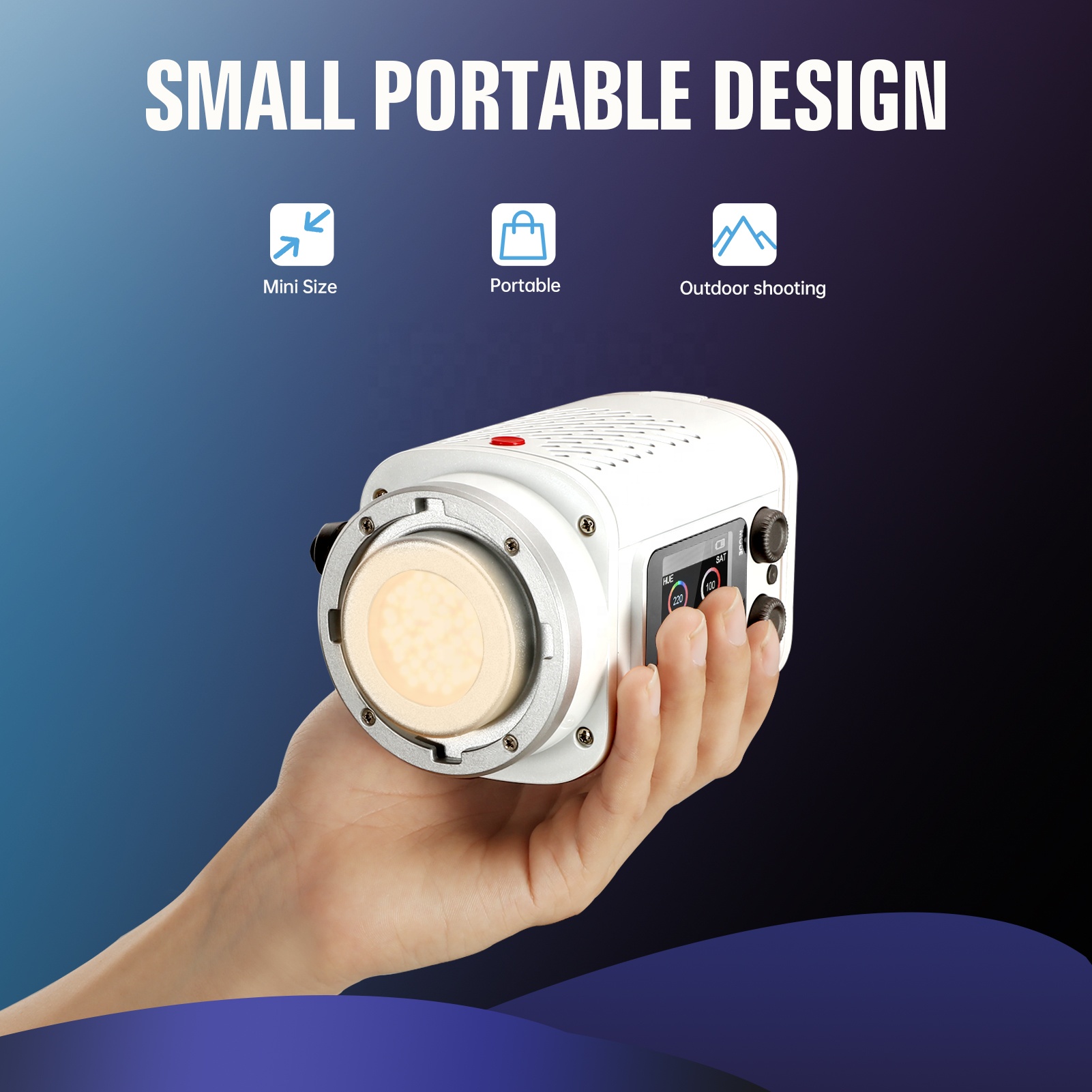 JINBEI EF-60BI 60W Kit di illu - Photography Lighting Kit Portable recensione e prezzo